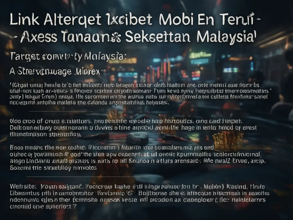 Link Alternatif 1xbet
